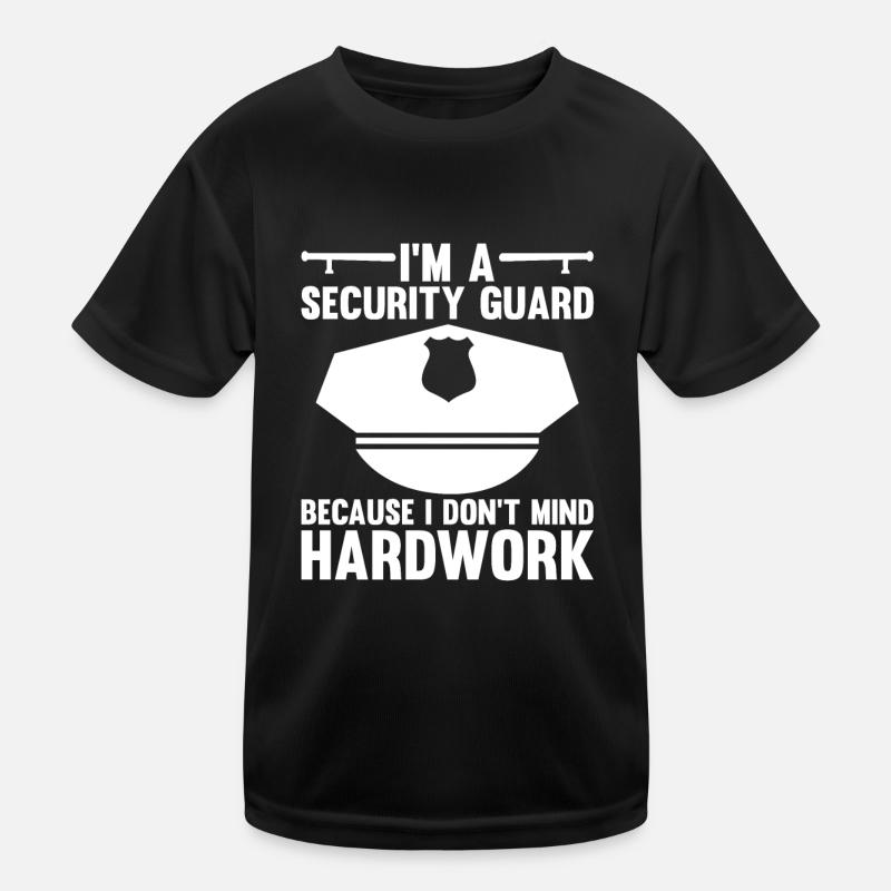 Security Clothing Security Accessories Kids Functional T-Shirt