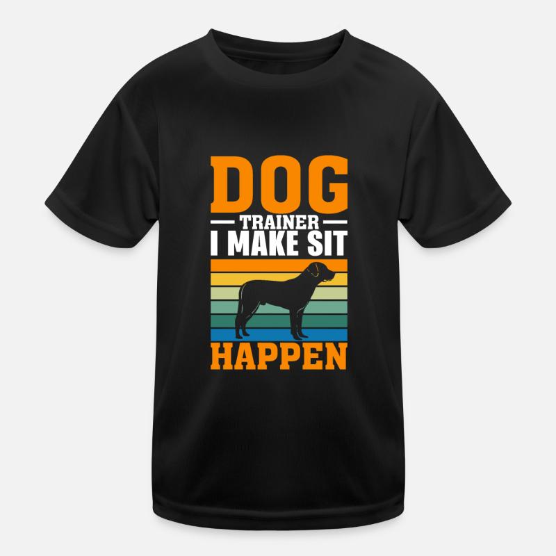 Dog Trainer: I Manage to Sit Kids Functional T-Shirt