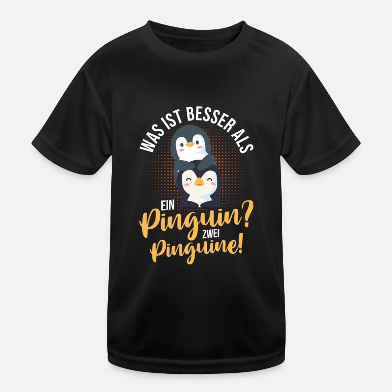 Pinguin Kinder Funktions-T-Shirt