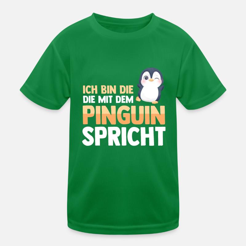 Pinguin Kinder Funktions-T-Shirt