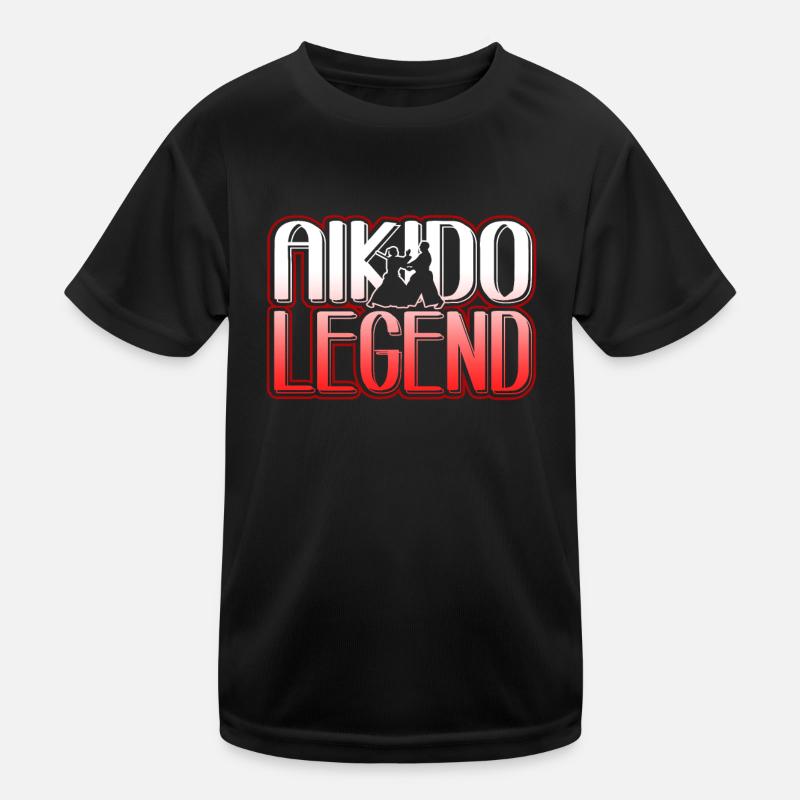 Aikido Aikido Legend Kids Functional T-Shirt