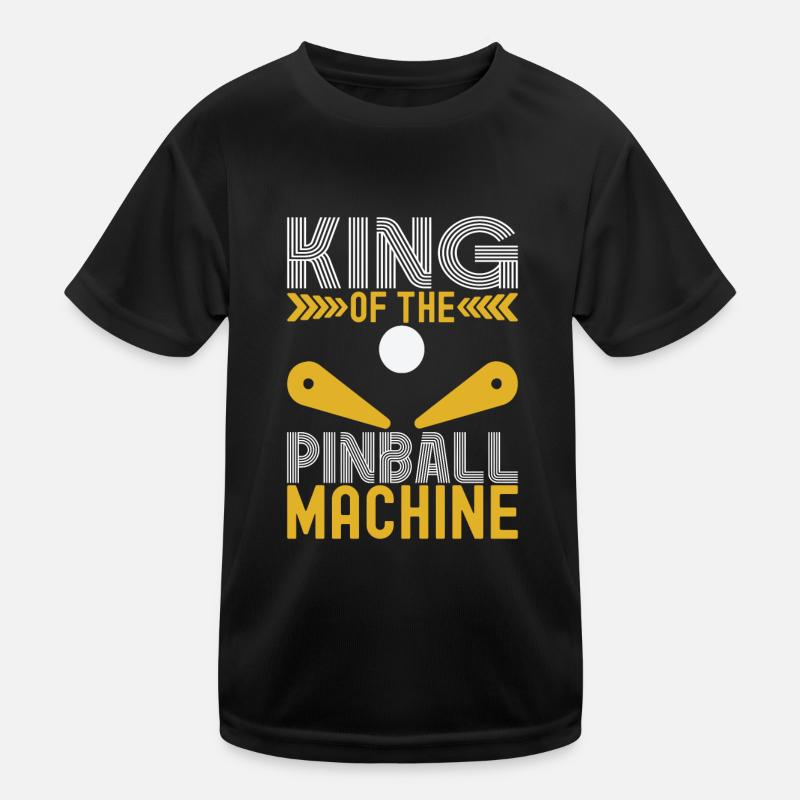 Pinball Flipper T-shirt sport Enfant