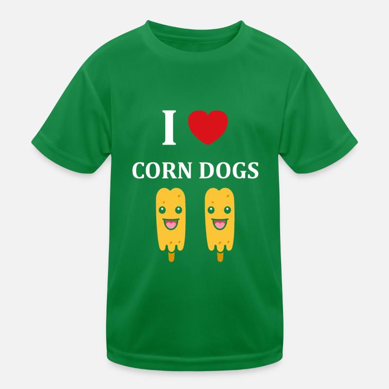 Mais Hundefutter Kinder Funktions-T-Shirt