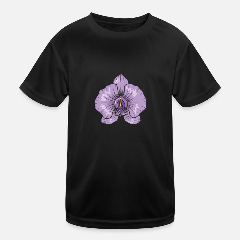 Plante de fleur d’orchidée T-shirt sport Enfant