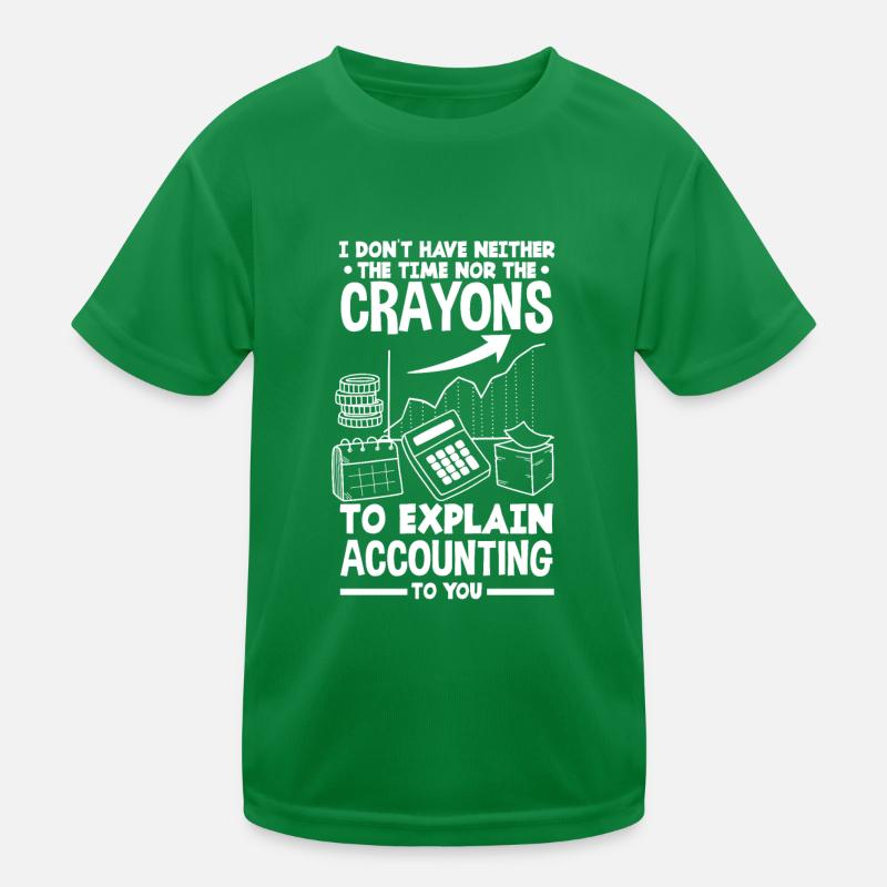Drôle de cadeau comptable de conseiller fiscal T-shirt sport Enfant