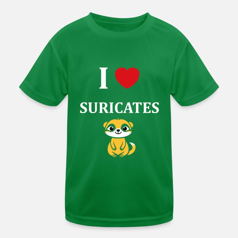 Humour petit suricate T-shirt sport Enfant