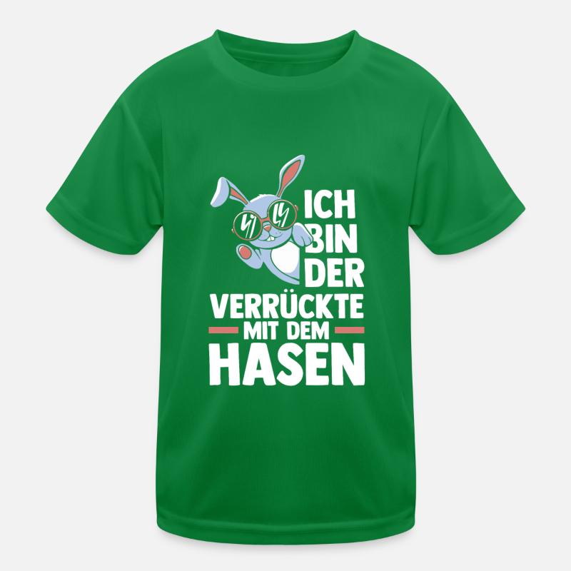 Kaninchen Hase Kinder Funktions-T-Shirt