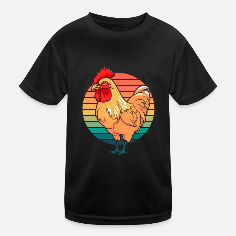 Poule de poulet T-shirt sport Enfant