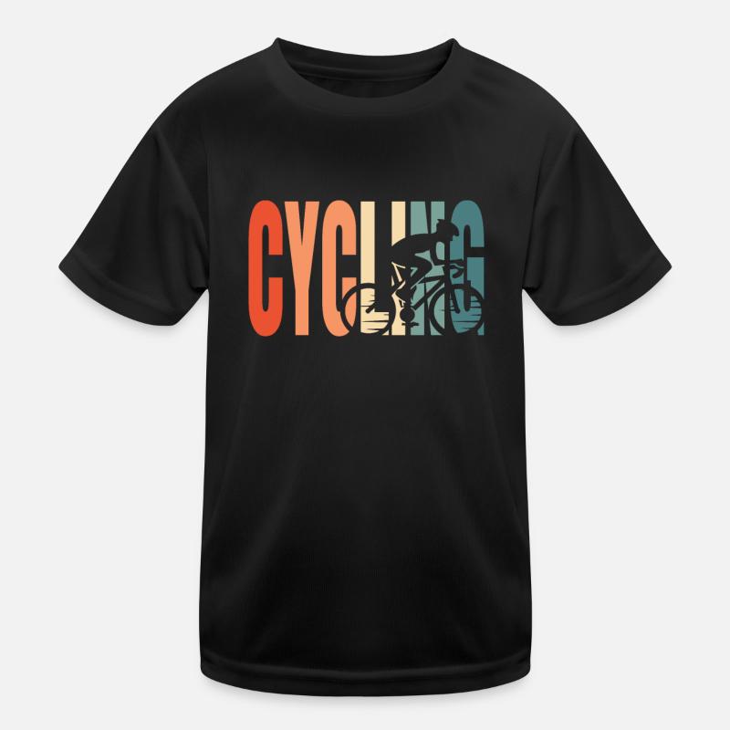 Vélo de route Cyclisme Cyclistes T-shirt sport Enfant