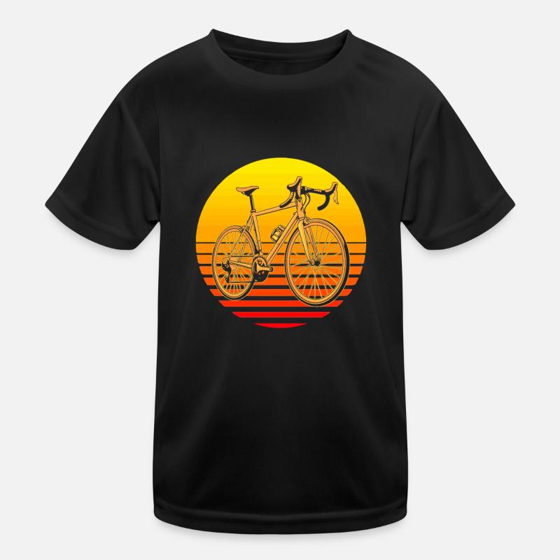 Vélo de route Cyclisme Cyclistes T-shirt sport Enfant
