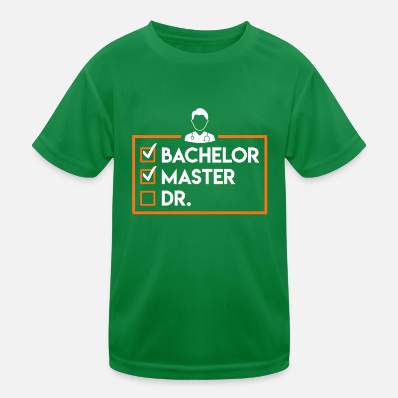Masterabschluss Master Bestanden Masterarbeit Kinder Funktions-T-Shirt