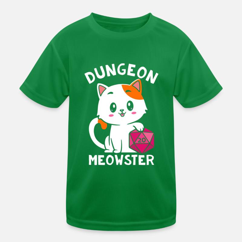 Miaousseur de donjon T-shirt sport Enfant