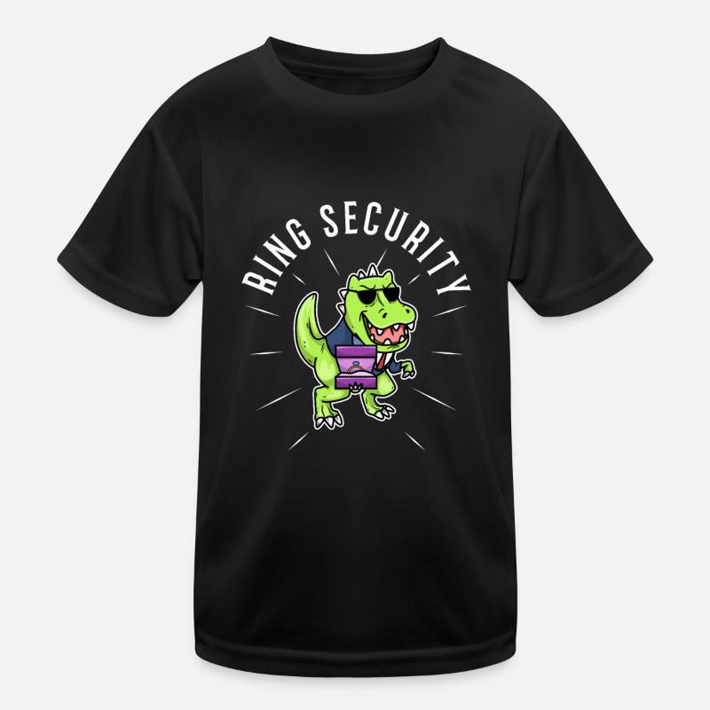 Ring Security Wedding Kids Functional T-Shirt