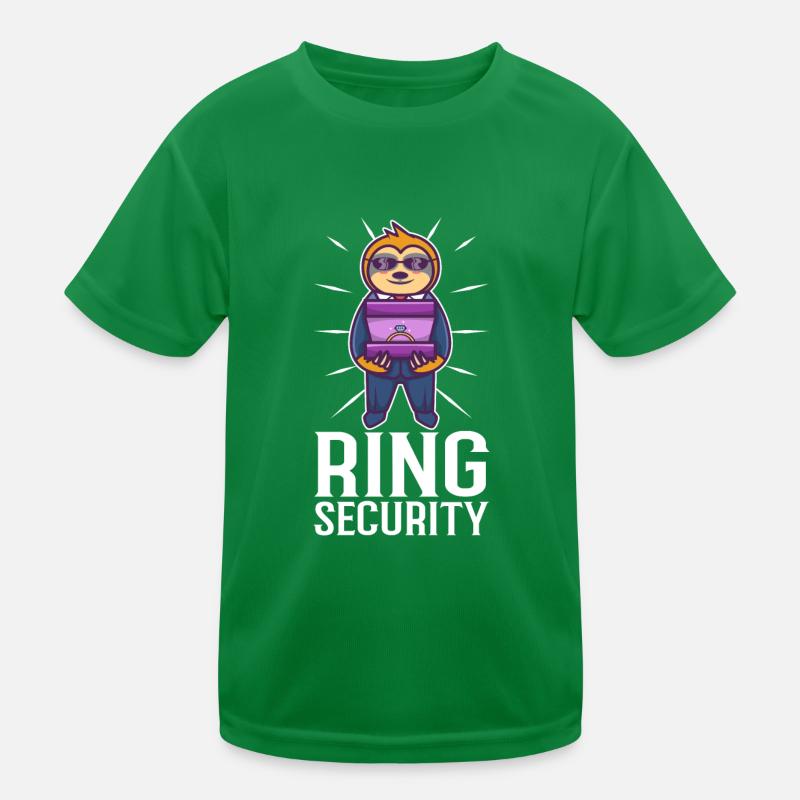 Ring Security Wedding Kinder Funktions-T-Shirt