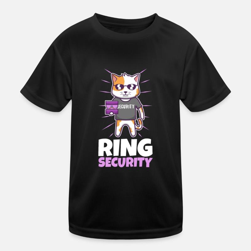 Ring Security Wedding Kids Functional T-Shirt
