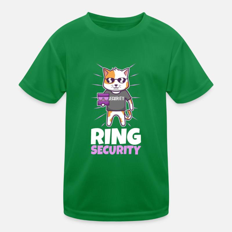 Ring Security Wedding Kinder Funktions-T-Shirt