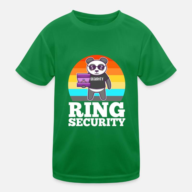 Ring Security Wedding Kinder Funktions-T-Shirt