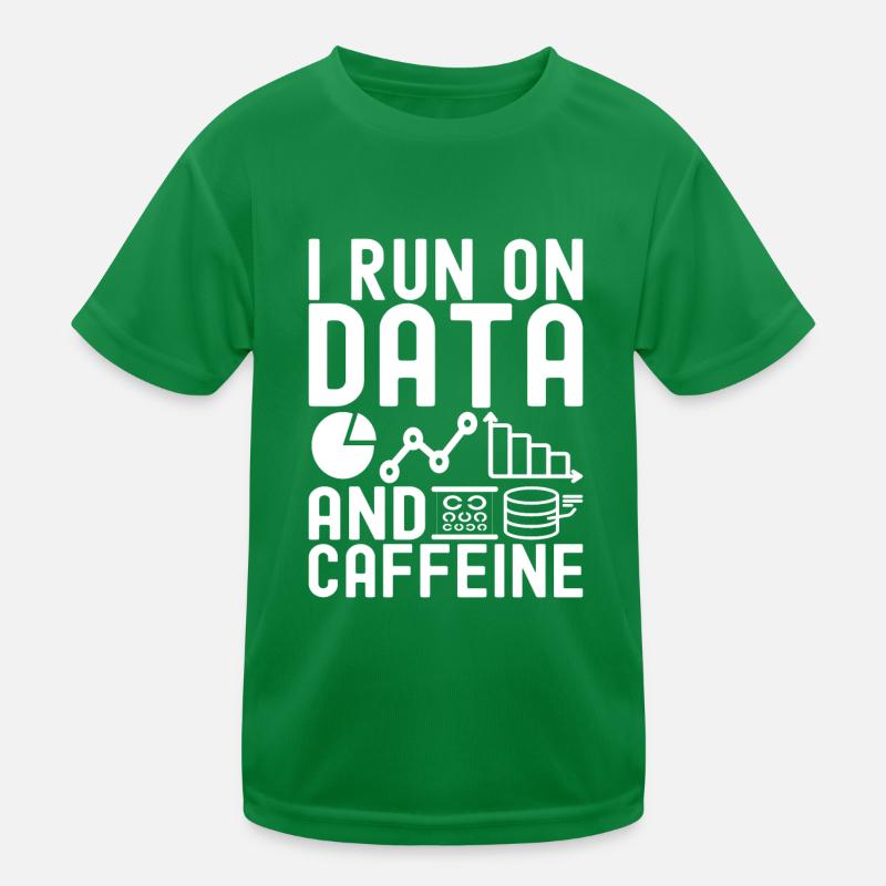 Analyste de données en science des données T-shirt sport Enfant