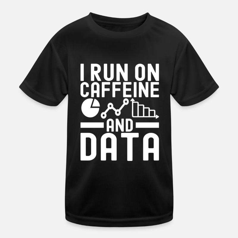 Analyste de données en science des données T-shirt sport Enfant