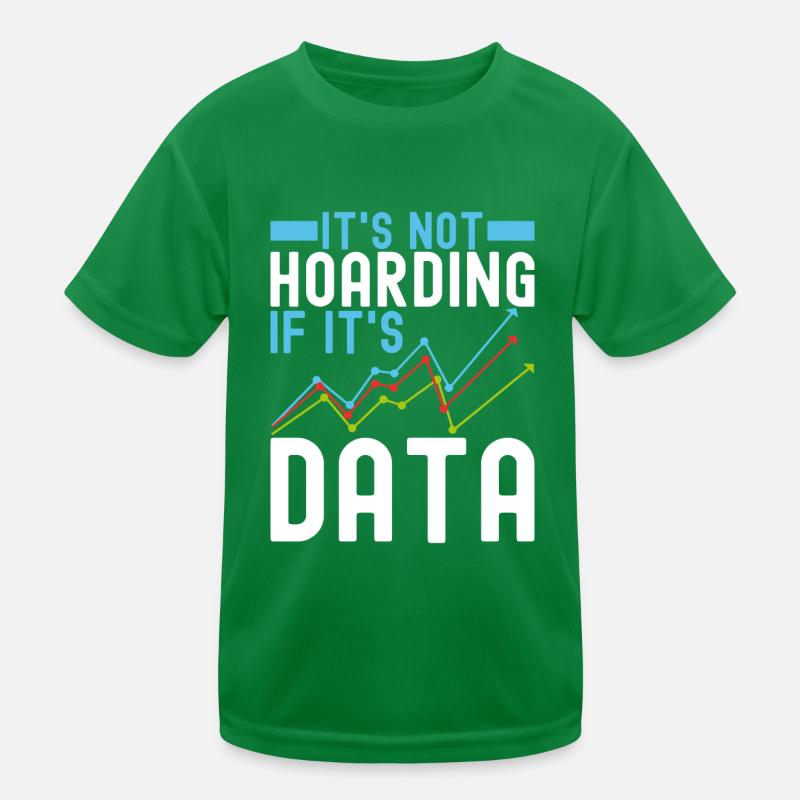 Analyste de données en science des données T-shirt sport Enfant