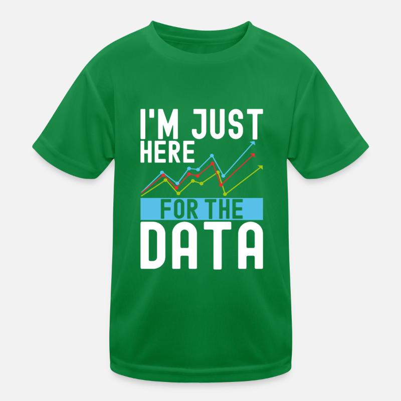 Data Science Data Analyst Kids Functional T-Shirt