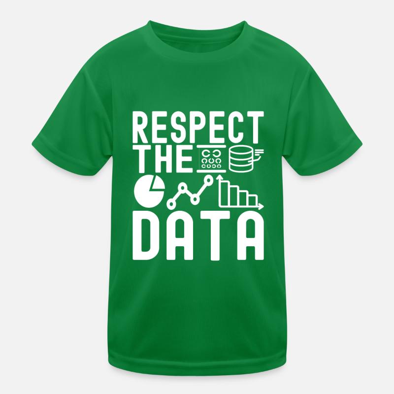 Analyste de données en science des données T-shirt sport Enfant
