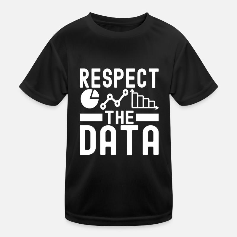 Analyste de données en science des données T-shirt sport Enfant