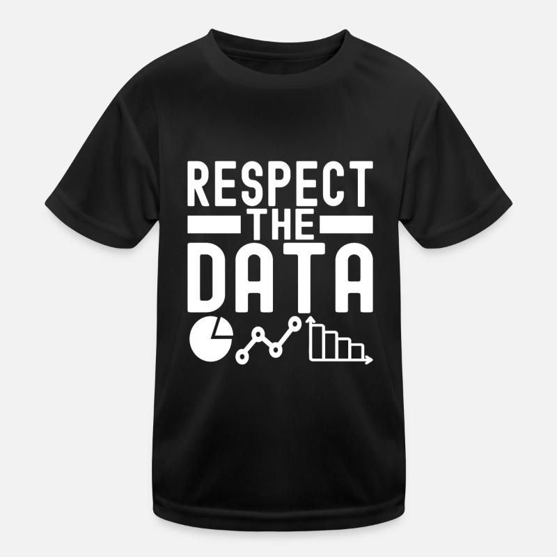 Analyste de données en science des données T-shirt sport Enfant
