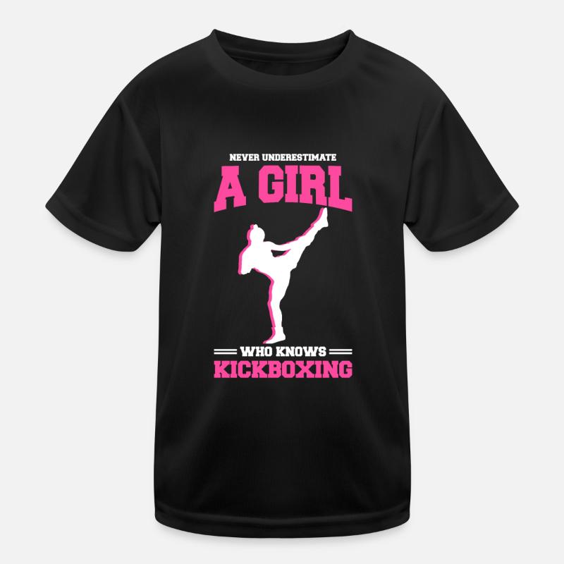 Kickboxen Kickboxer Kickboxing Kids Functional T-Shirt