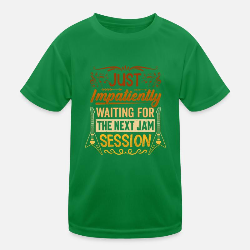 I'm impatiently waiting for the next jam session Kids Functional T-Shirt