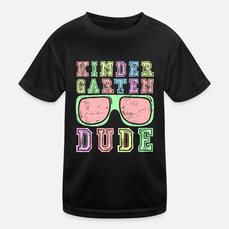 Kindergarten Kerl Lustige Vorschule BFF Beste Freundin Kinder Funktions-T-Shirt