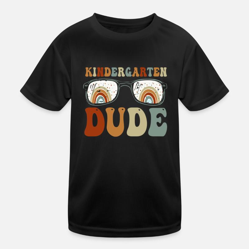 Kindergarten Kerl Lustige Vorschule BFF Beste Freundin Kinder Funktions-T-Shirt