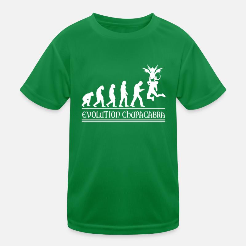 Cryptozoologistes Chupacabra Créatures Évolution T-shirt sport Enfant