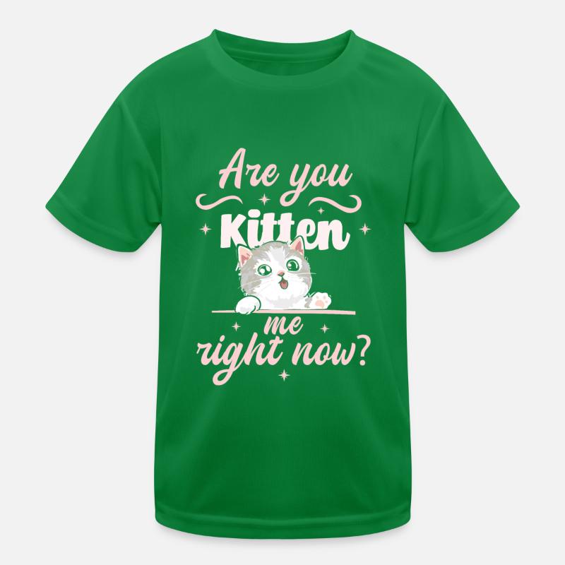 Êtes-vous un chaton maintenant ? T-shirt sport Enfant