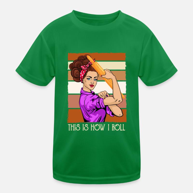 Cookies C’est comme ça que je fais rouler les backstube Backfans T-shirt sport Enfant