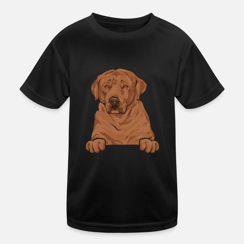 Foxred Labrador Fuchsroter Labrador Retriever Kinder Funktions-T-Shirt