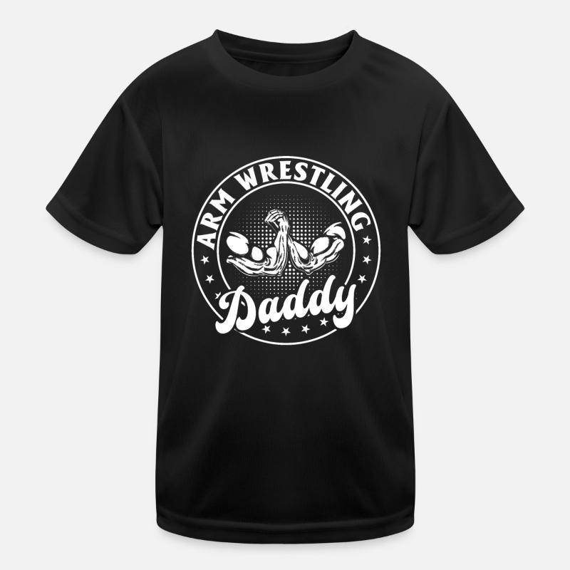 bras de fer papa bras de fer bras de fer papa T-shirt sport Enfant
