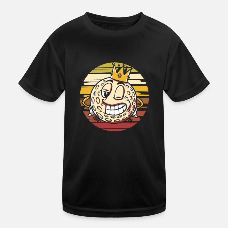 Golf Golfer Golfen Kinder Funktions-T-Shirt