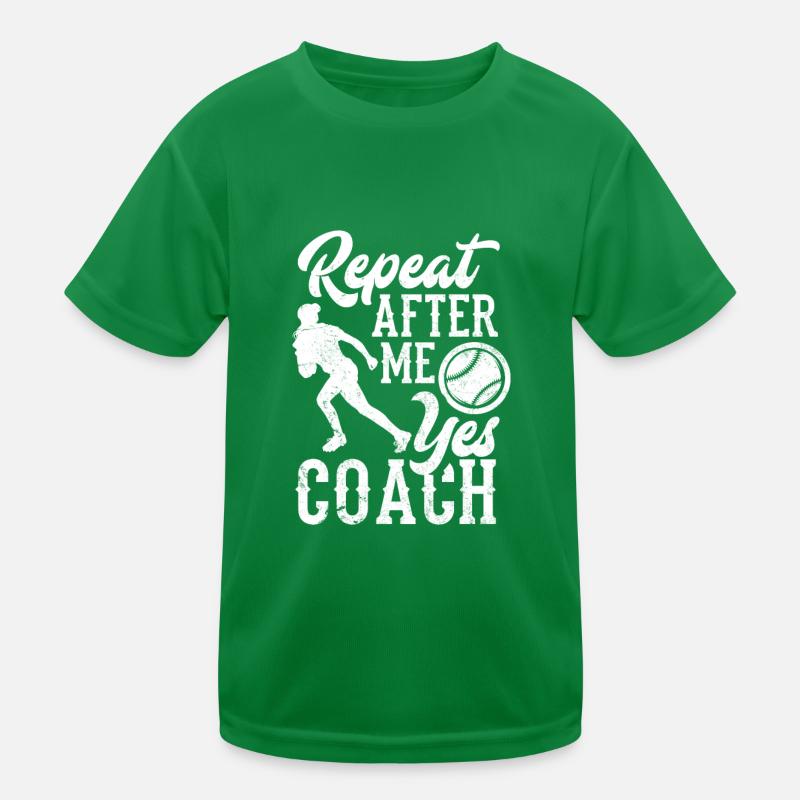 Lustiger Baseball Kinder Funktions-T-Shirt
