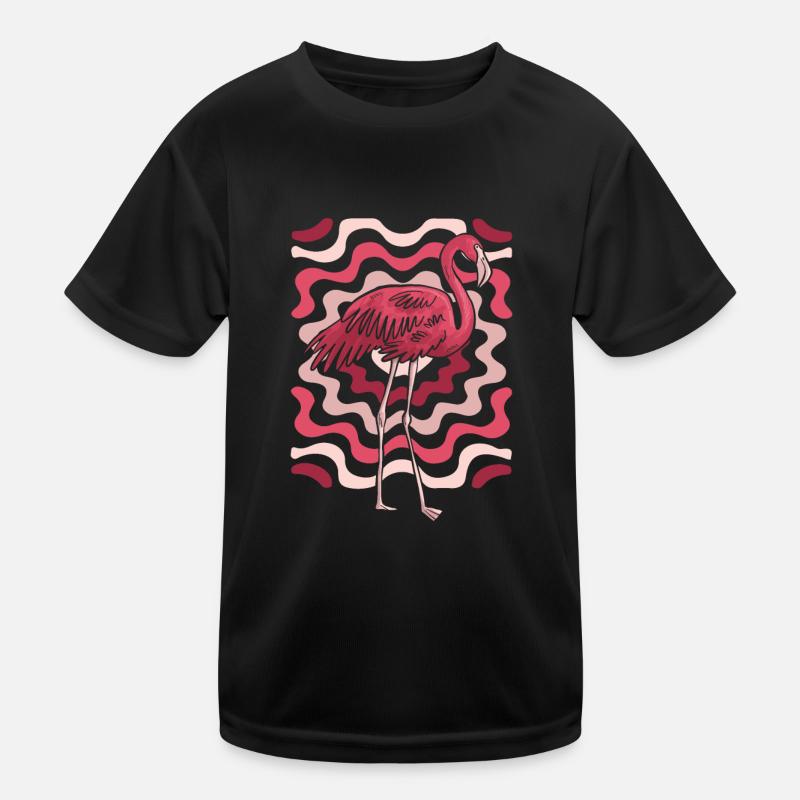 Flamingo Kinder Funktions-T-Shirt