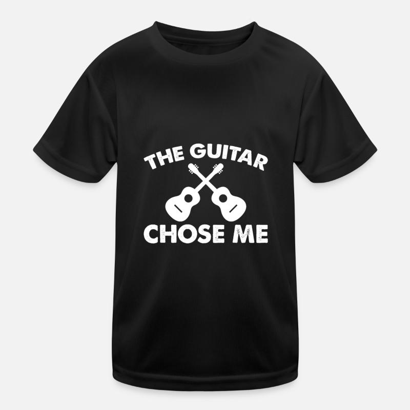 The guitar chose me. Kids Functional T-Shirt