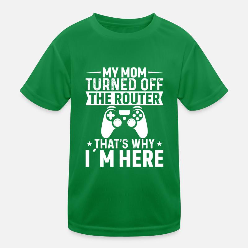 Meine Mutter Hat Den Router Ausgeschaltet Deshalb Kinder Funktions-T-Shirt