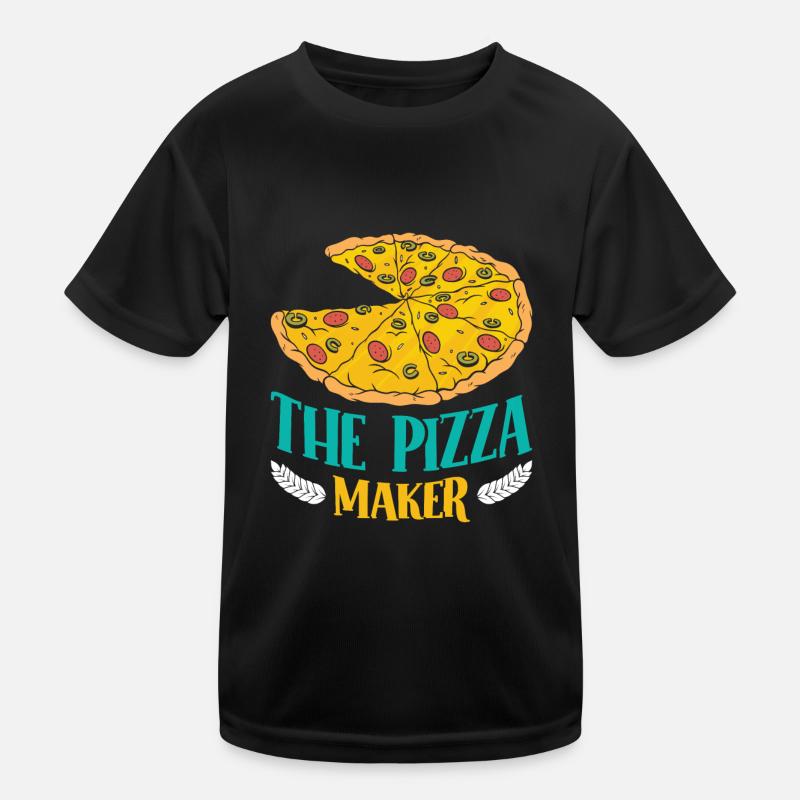 Pizzabäcker The Pizza Maker Backliebhaber Kinder Funktions-T-Shirt