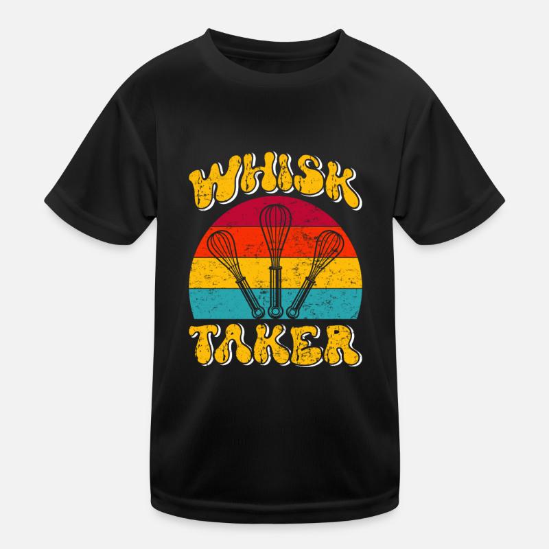 Bäcker Whisk Taker Backliebhaber Backen Teig Kinder Funktions-T-Shirt