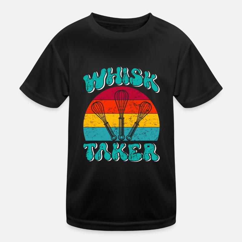 Bäcker Whisk Taker Backliebhaber Backen Teig Kinder Funktions-T-Shirt