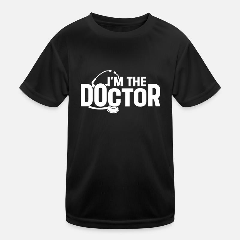 Doctor Stethoscope - I'm The Doctor Kids Functional T-Shirt
