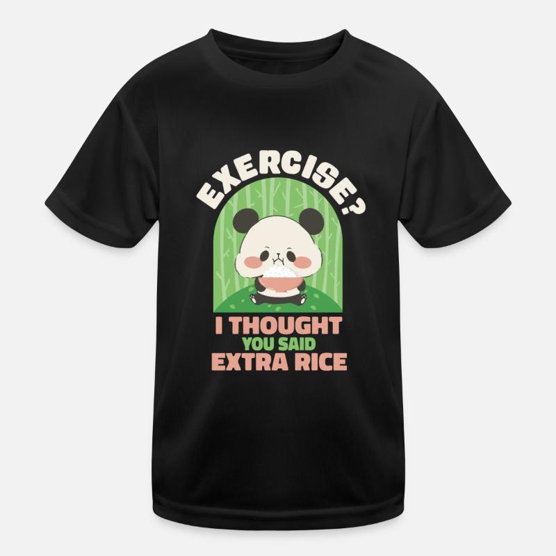 Übung Ich Dachte, Sie Sagten Extra-Reis Kinder Funktions-T-Shirt