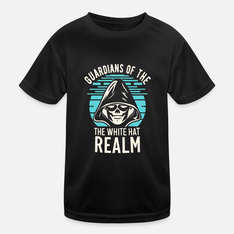 Ethical Hacking Analyst Ethical Cyber Security Kids Functional T-Shirt