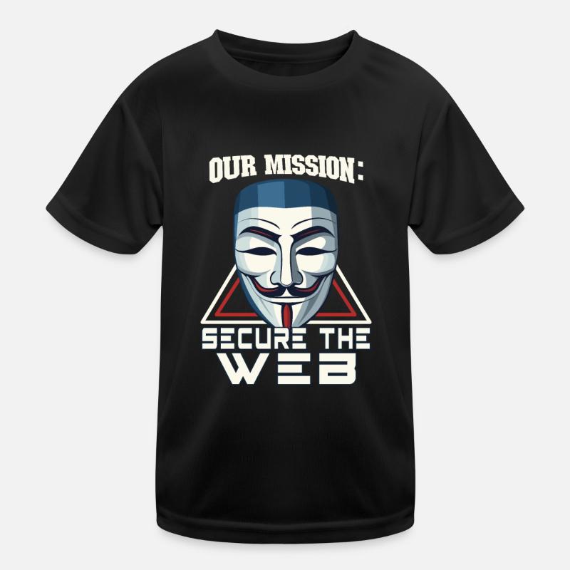 Ethical Hacking Analyst Ethical Cyber Security Kids Functional T-Shirt