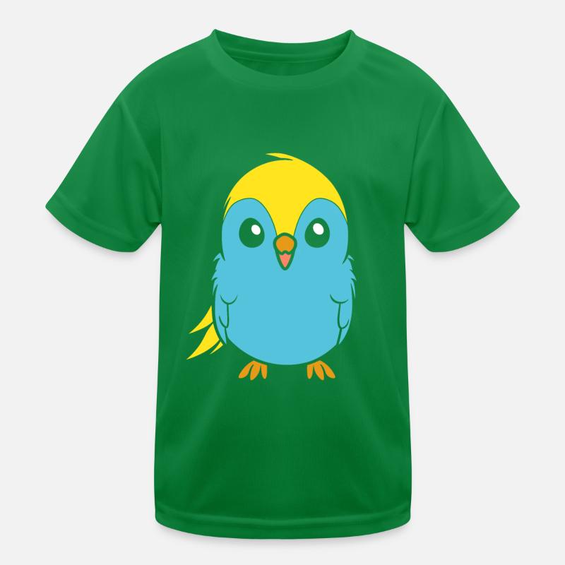 Mignonne petite perruche T-shirt sport Enfant